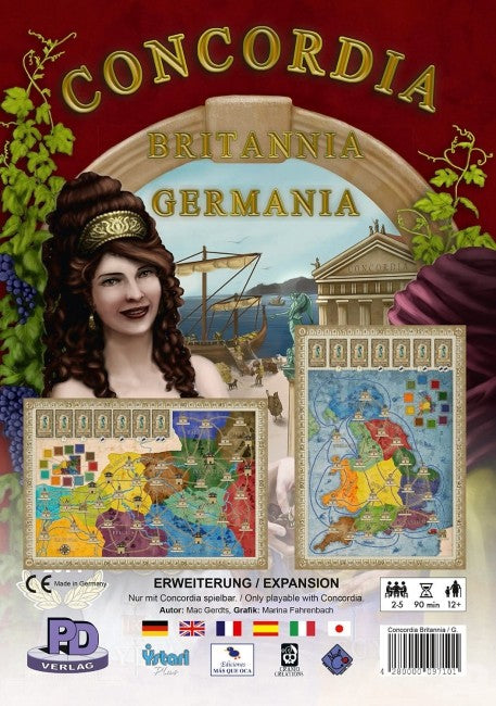 Concordia Britannia/Germania Expansion board