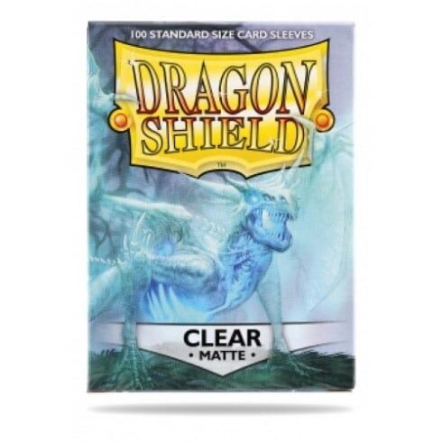 Dragon Shield Sleeves – Matte Clear