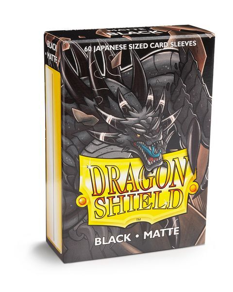 Dragon Shield card sleeves packaging with a dragon illustration on a white background