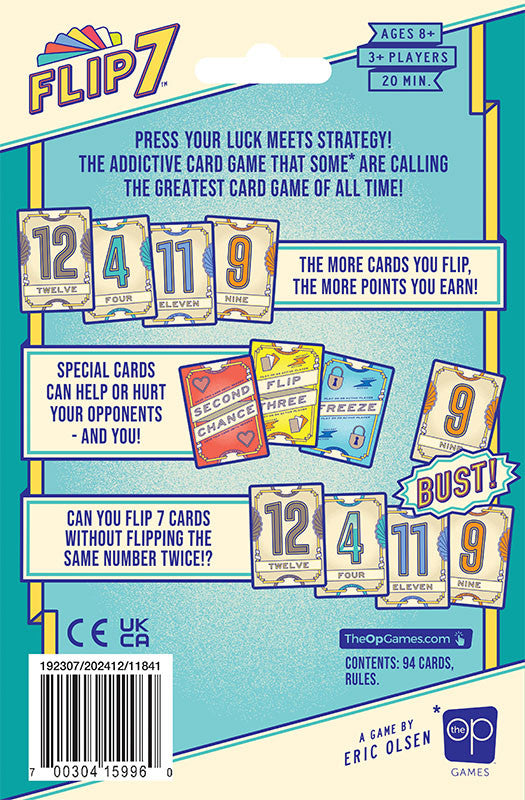 Flip 7 card game