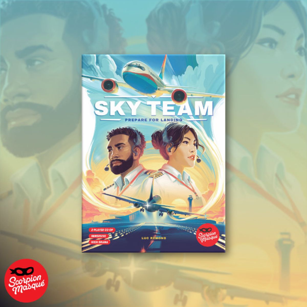 Sky Team board game box
