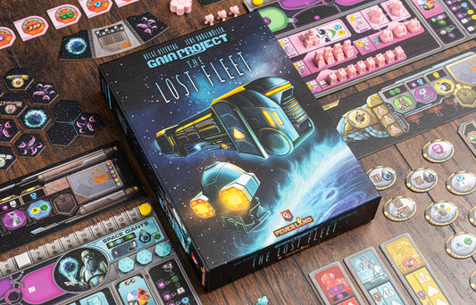 Gaia Project the Lost Fleet Board Game Expansion components