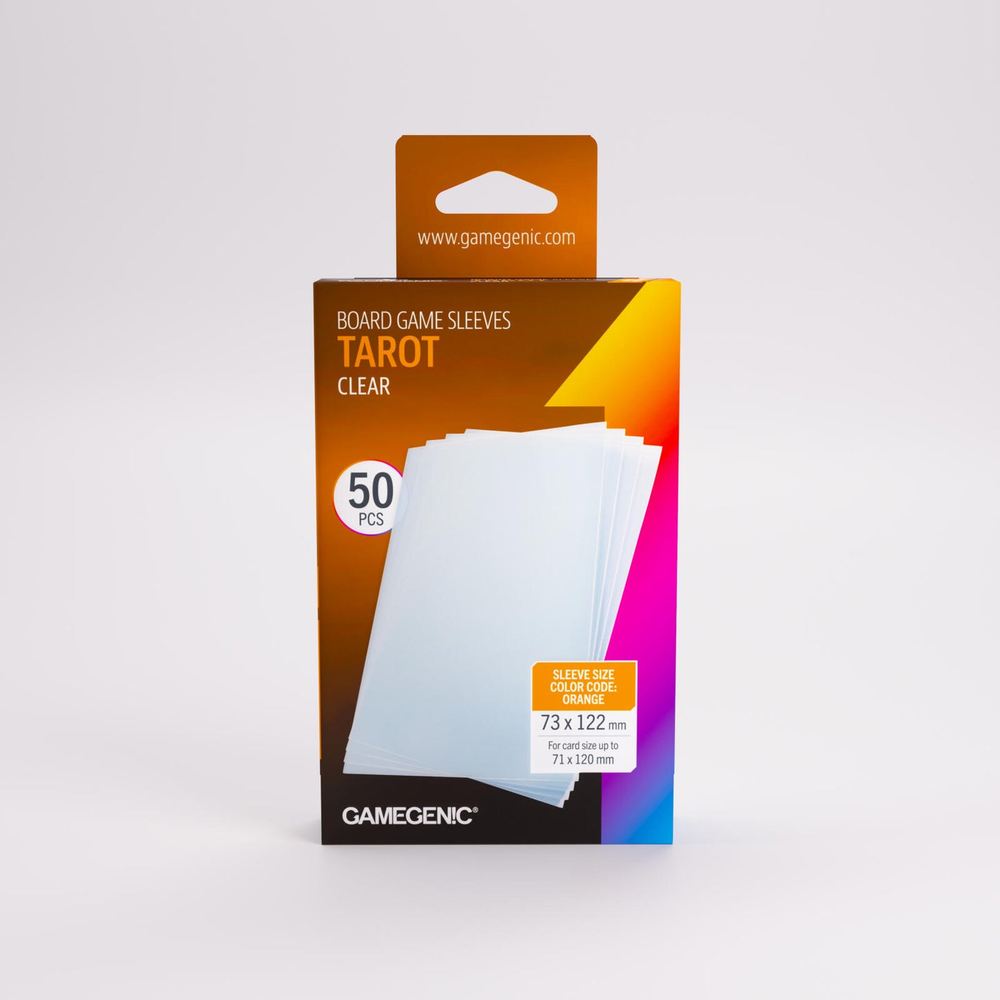 PRIME Sleeves - Tarot-Sized Sleeves 73x122mm (50 Sleeves)