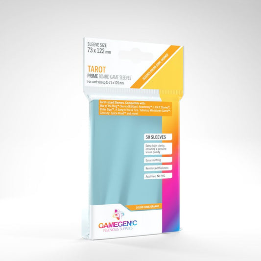 PRIME Sleeves - Tarot-Sized Sleeves 73x122mm (50 Sleeves)