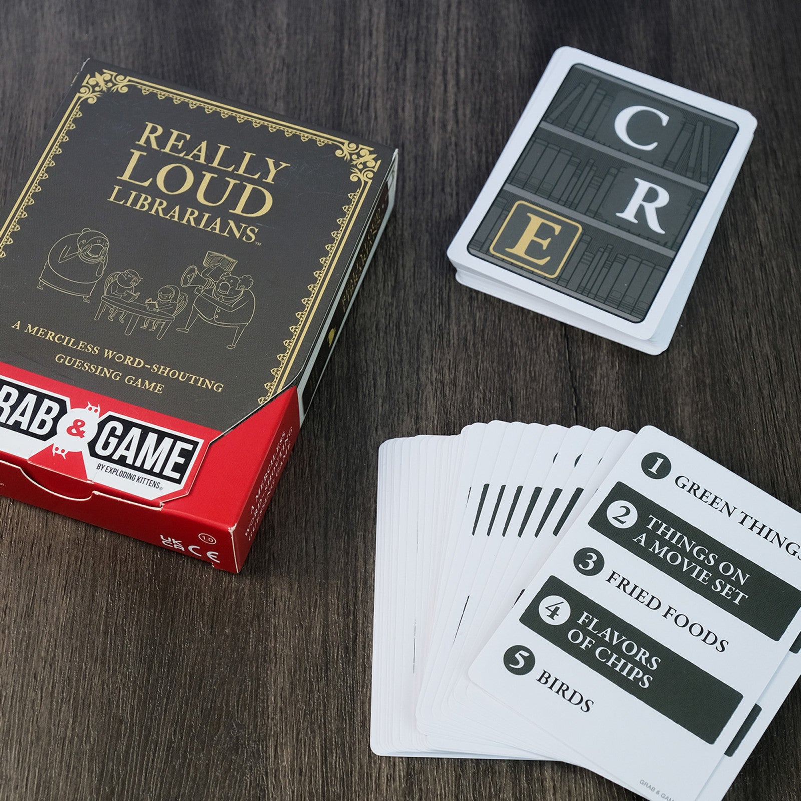 Really Loud Librarians cards