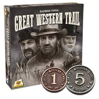 Great Western Trail Metal Coins