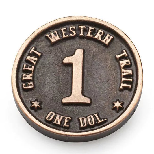 Great Western Trail Metal Coins