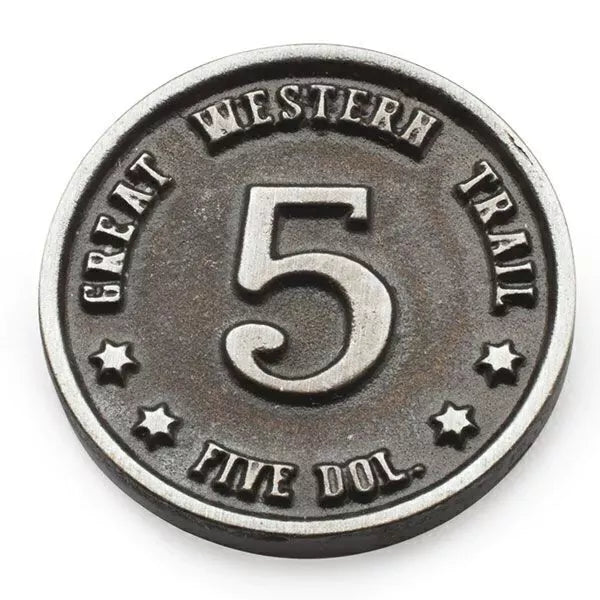 Great Western Trail Argentina Metal Coins