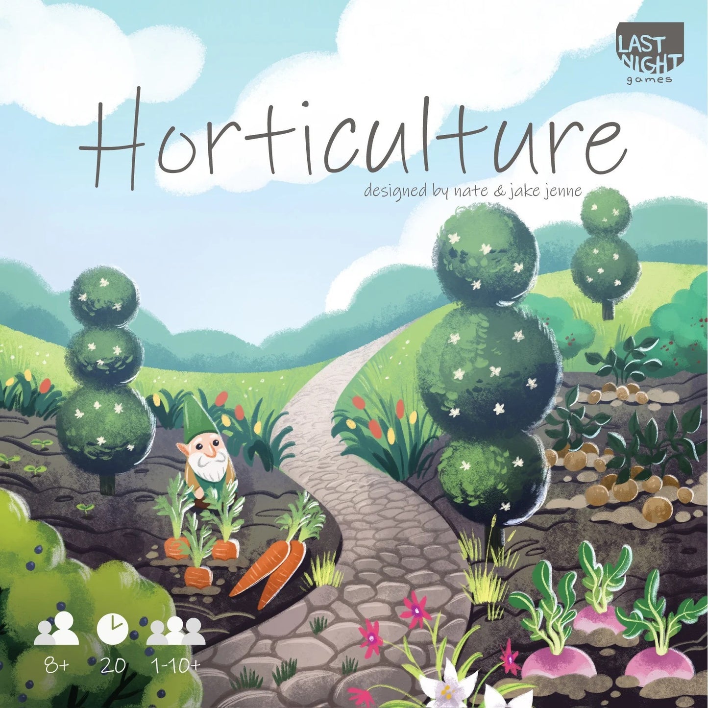 Horticulture board game box