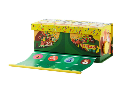 football field design board game 'Hot Streak'