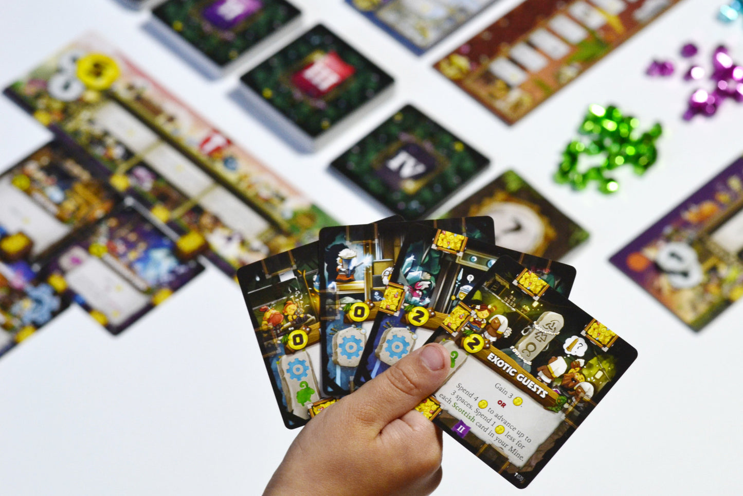 Imperial Miners board game cards