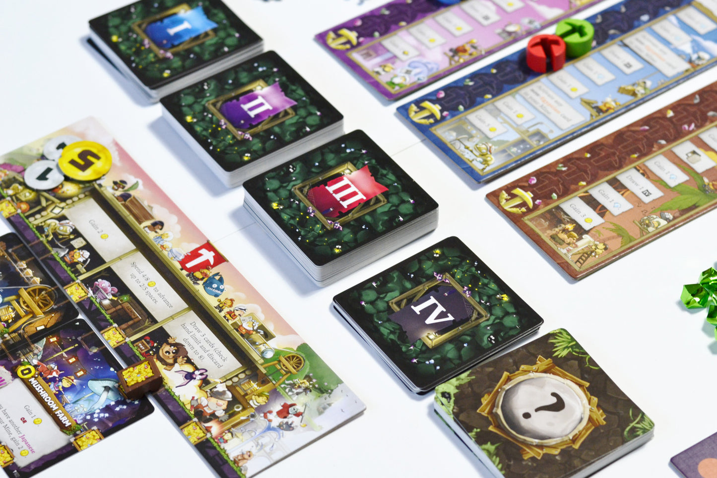 Imperial Miners board game components
