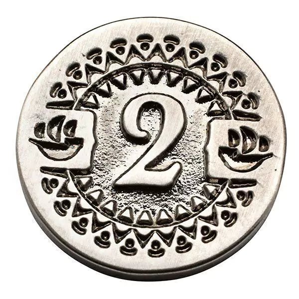 Pirates of Maracaibo Metal Coins by Moedas & Co