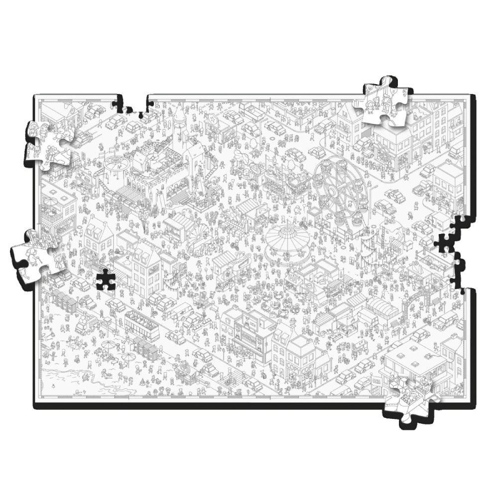 Micro Macro: Kids – Funfair Jigsaw