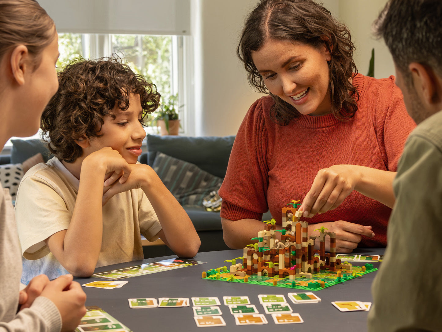 Monkey Palace Board game components