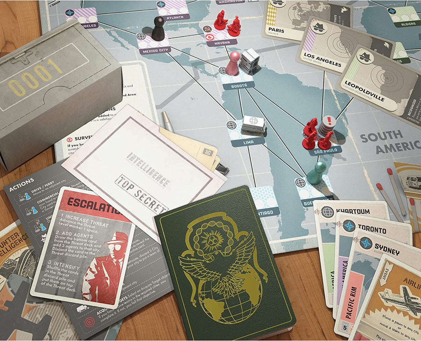Pandemic Legacy Season 0 Components