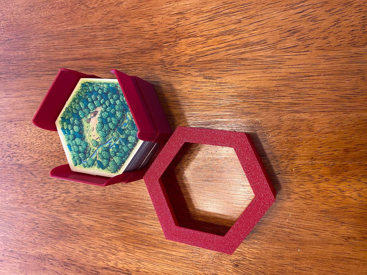 Catan Tile Holder Organiser