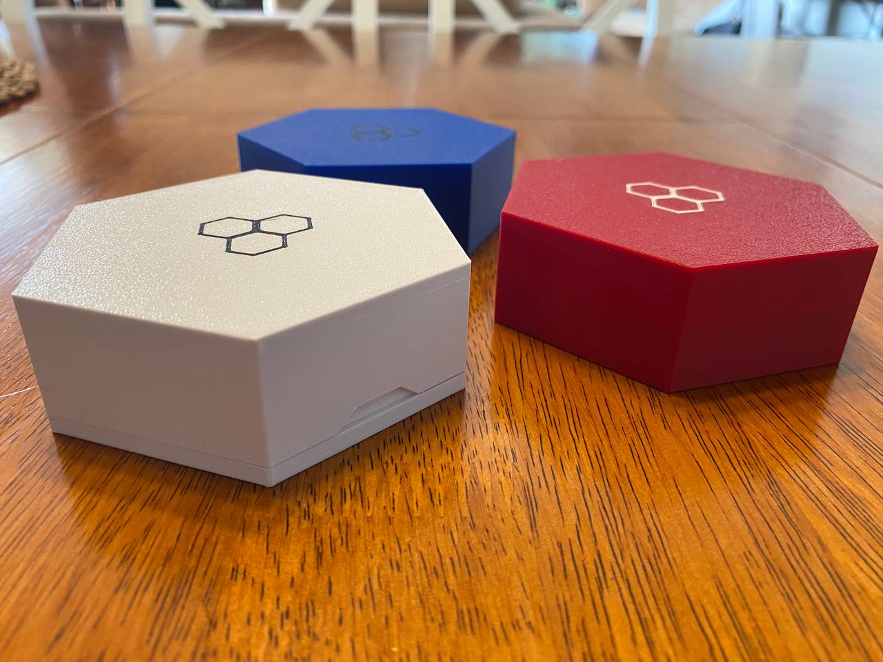 Catan Player hex holders organiser