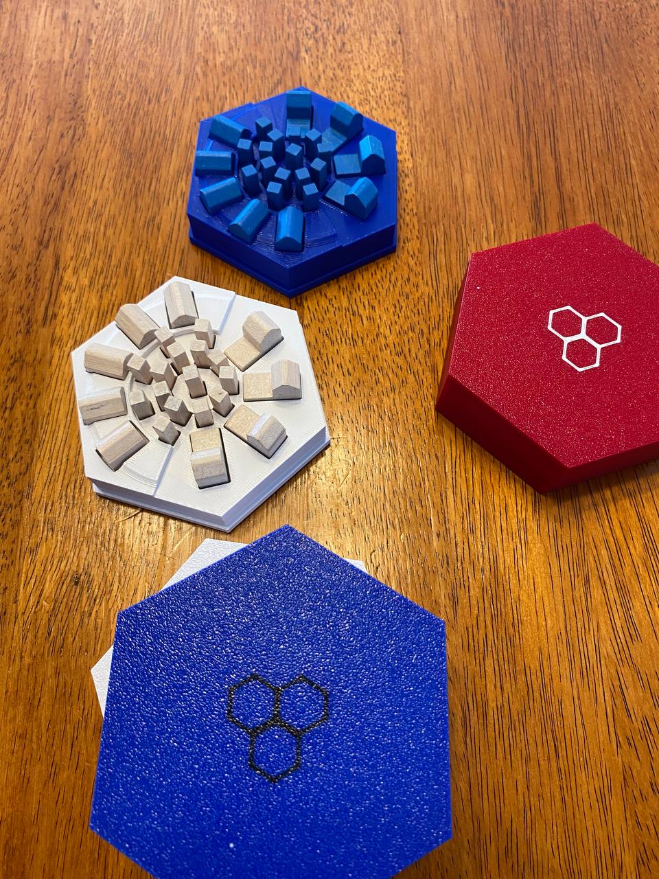 Catan Player Hex holder