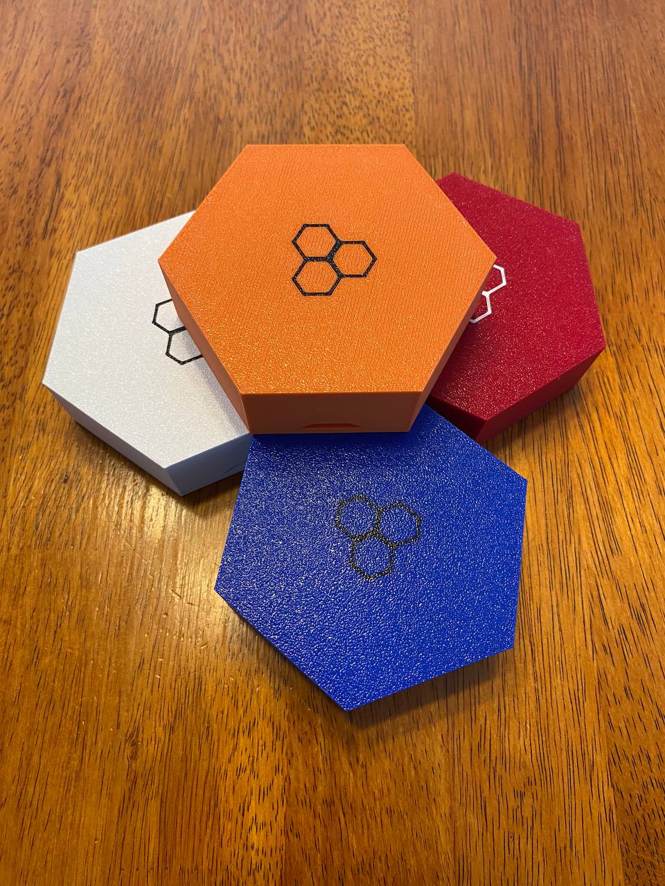 Catan Hex Player Holder Organiser