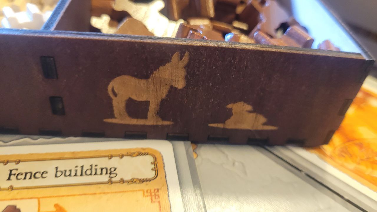 Timber Organiser for Caverna