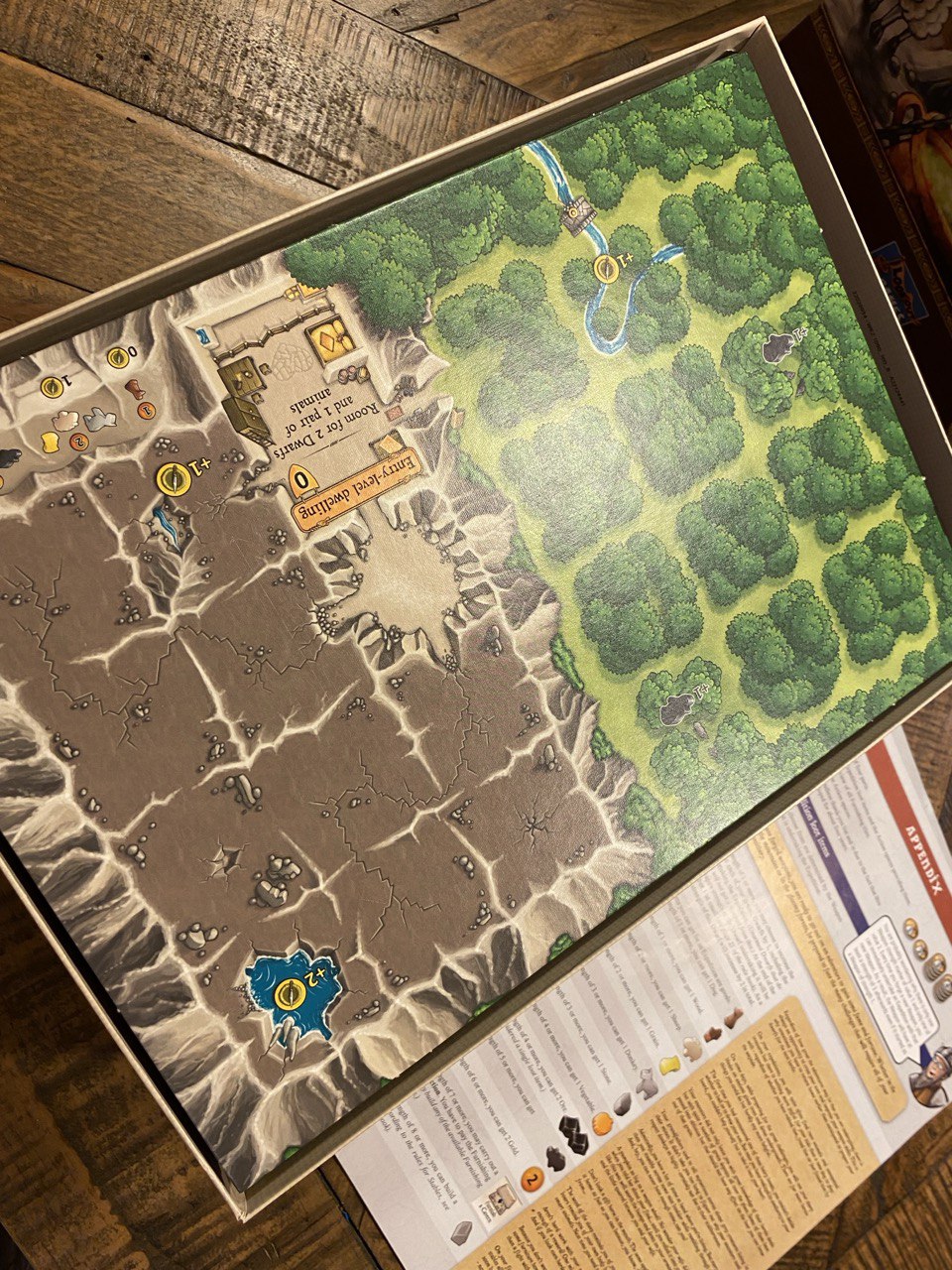 Timber Organiser for Caverna