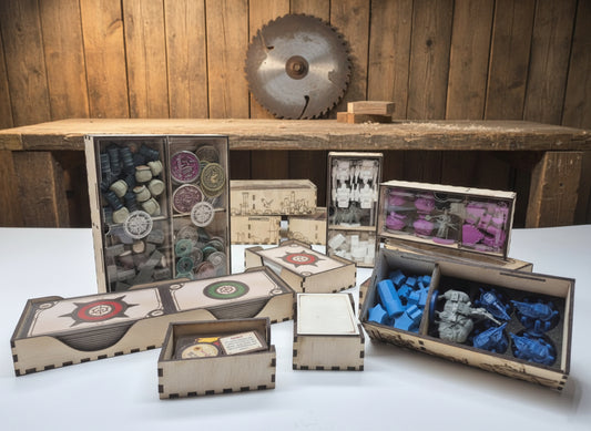 Deluxe Rustic Timber Organiser for Scythe