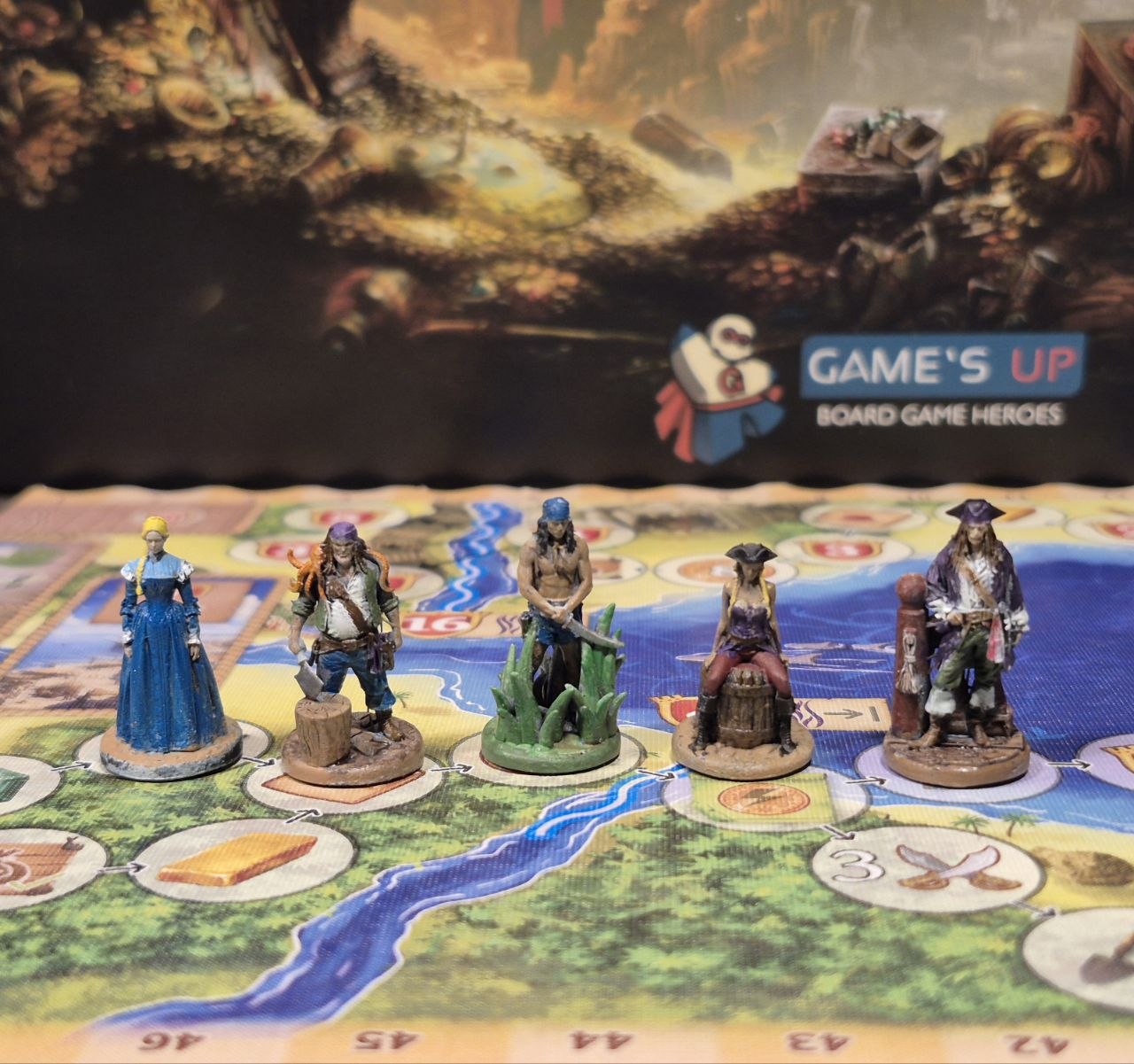 Miniature Figurines for Pirates of Maracaibo