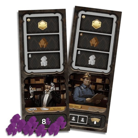 Barrage Executive Officer A + Set of 8 Purple Machineries