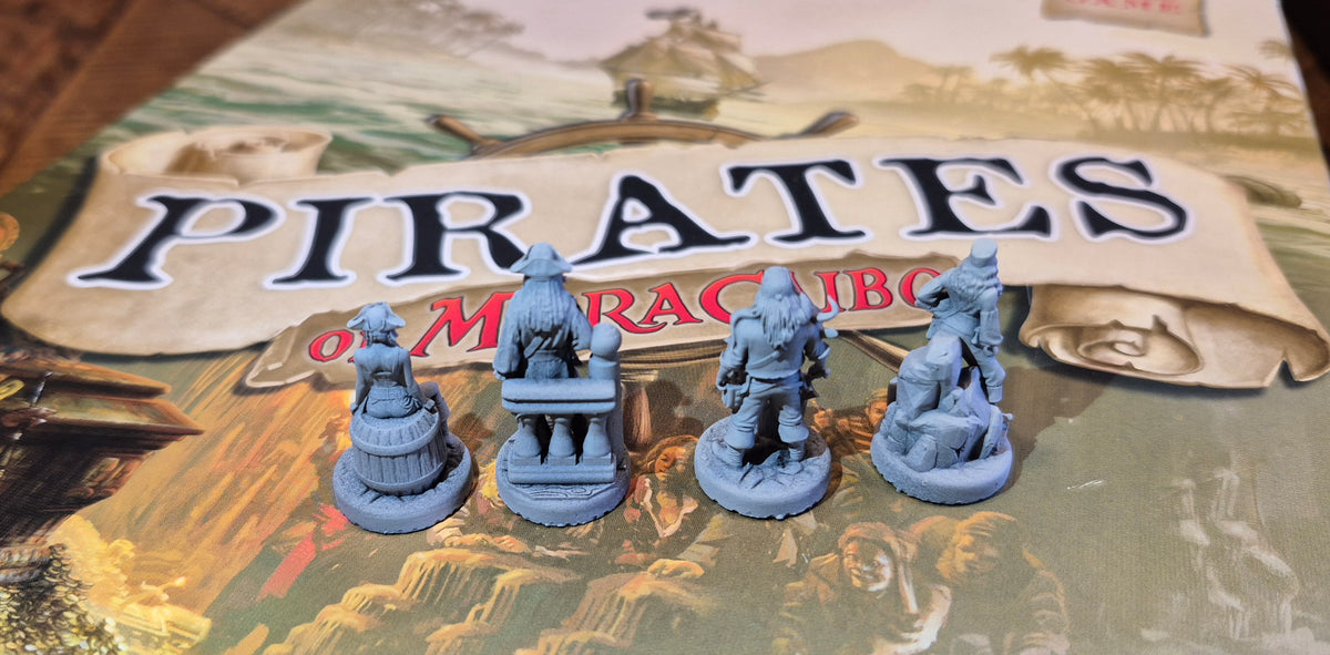 Miniature Figurines for Pirates of Maracaibo