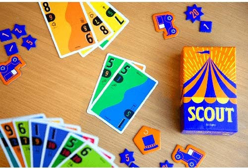 Scout board game components