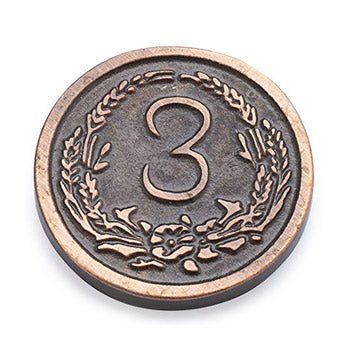 Scythe metal coins - Moedas n Co