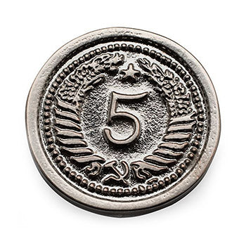 Scythe metal coins - Moedas n Co