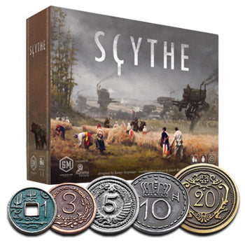 Scythe metal coins - Moedas n Co