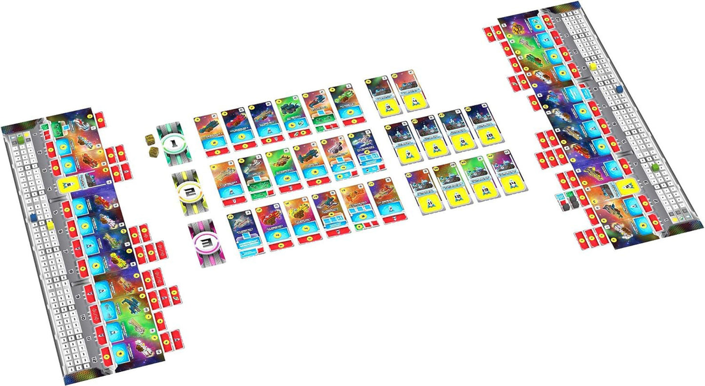 Space base setup for 2 players