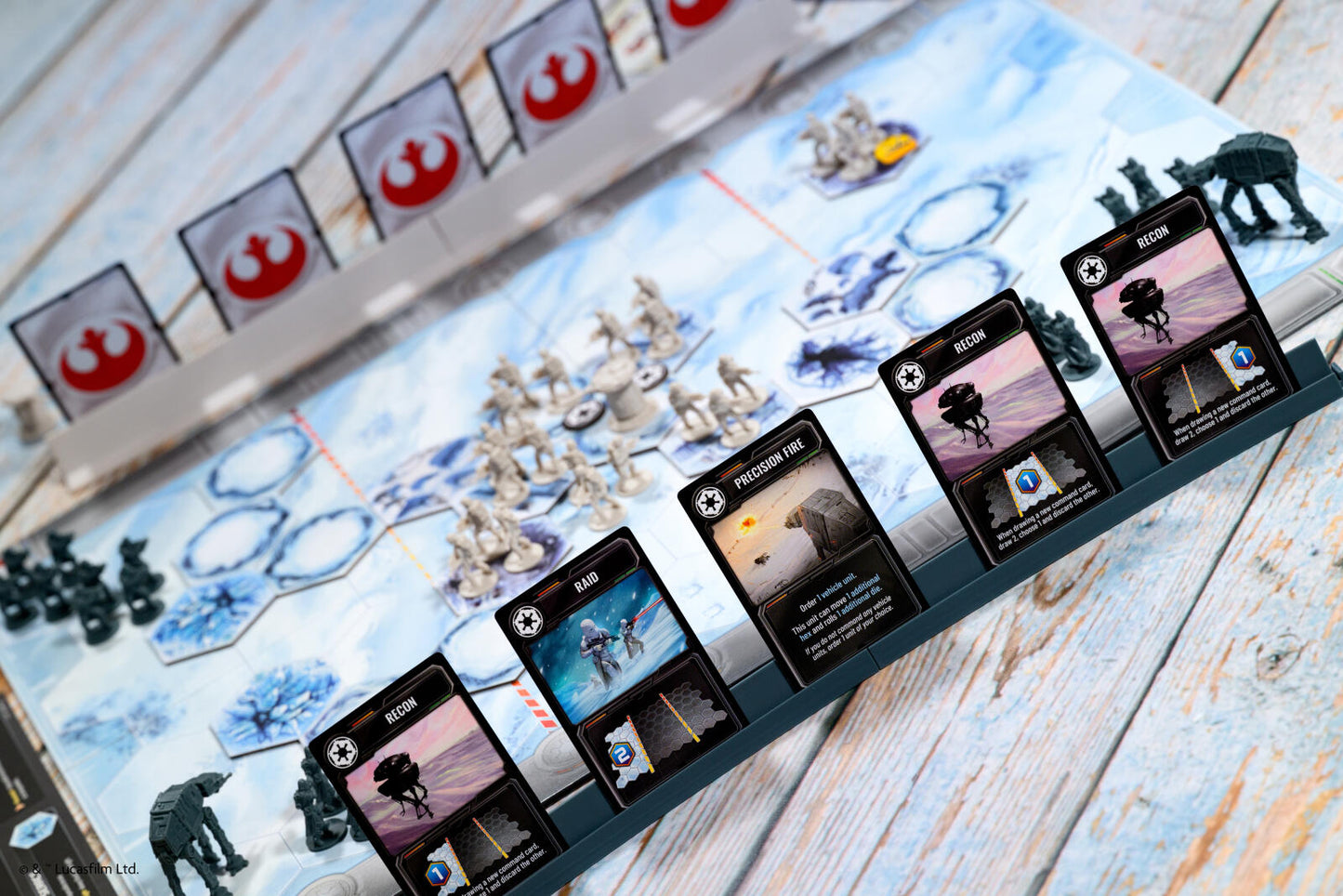 Star Wars Battle of Hoth board game