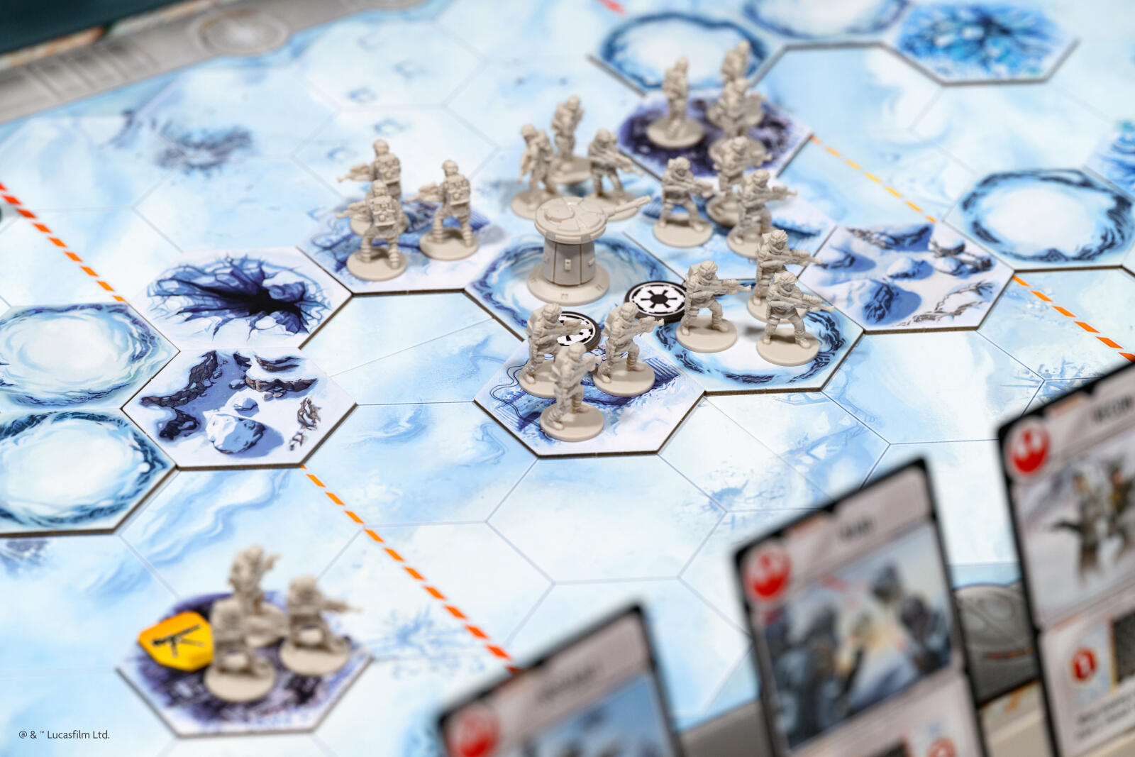 Star Wars Battle of Hoth board game