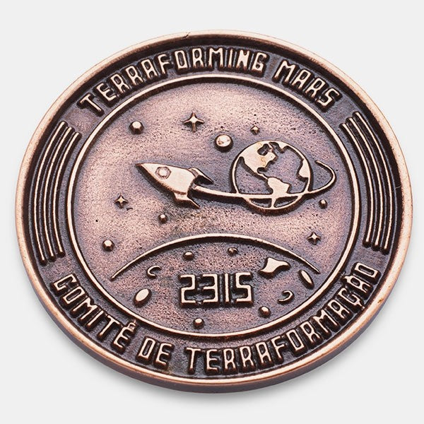 Terraforming Mars Metal 1st Player Marker