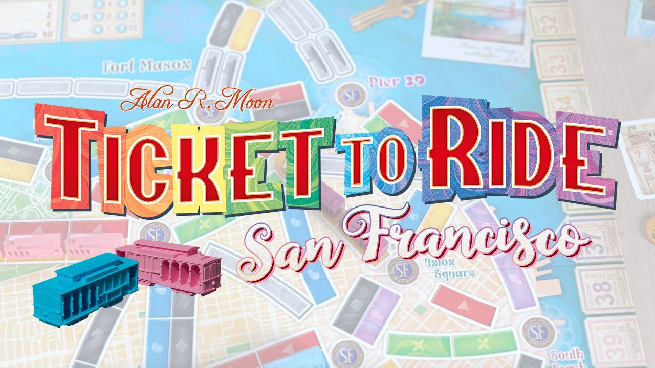 Ticket to ride san francisco board game