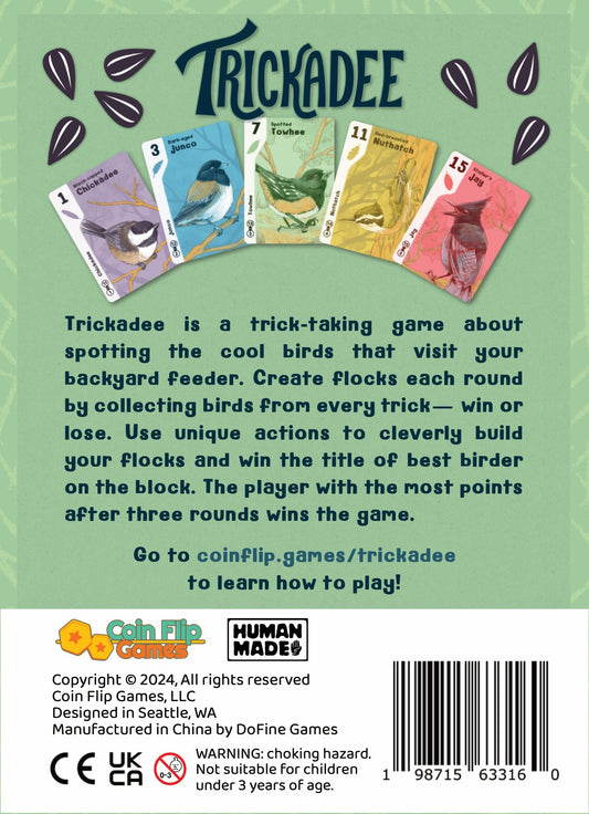 Trickadee card game