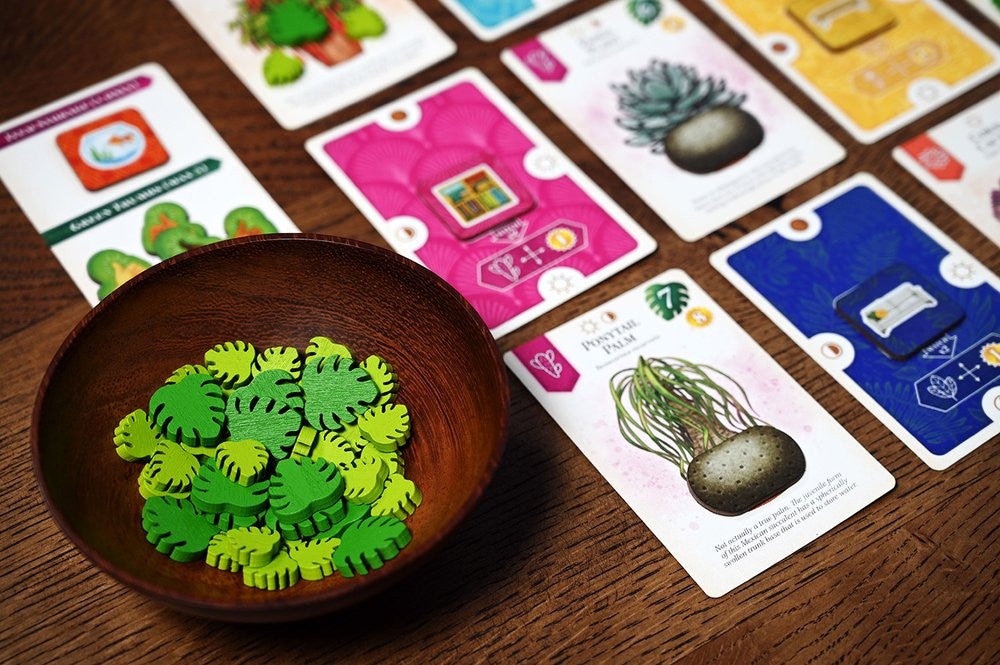 Verdant board game components