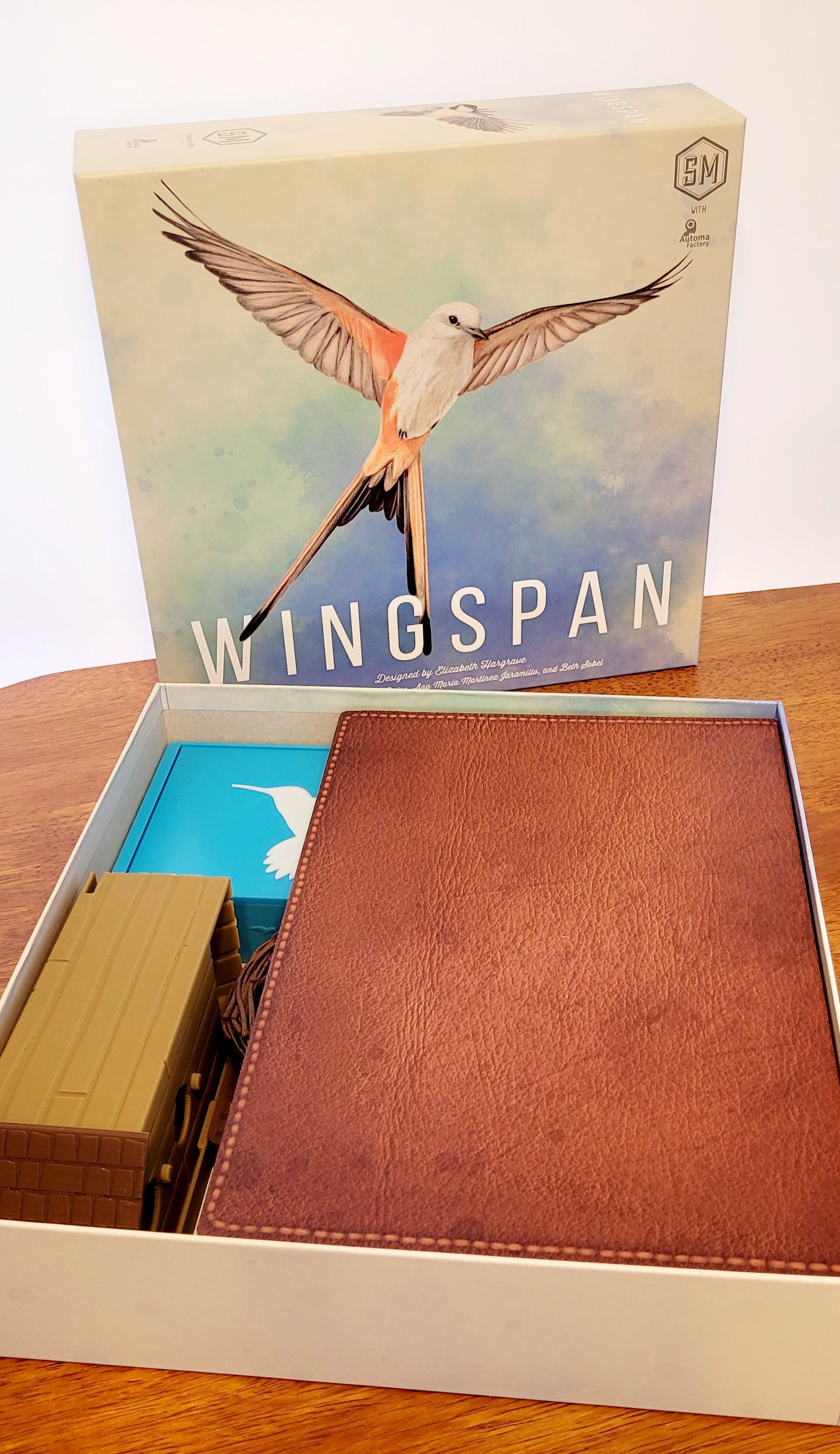 Deluxe Board Organiser for Wingspan - Oceania and European