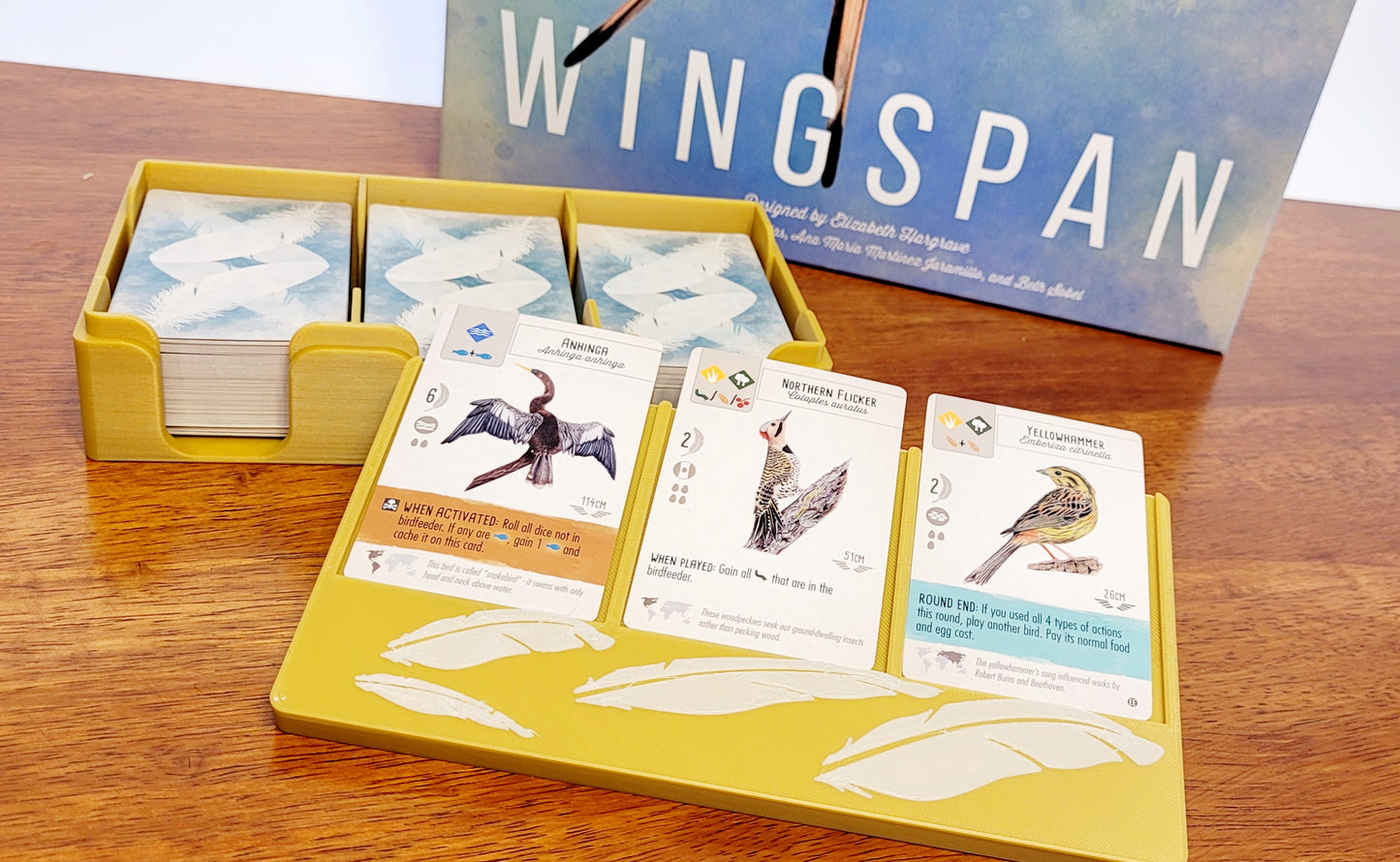 Deluxe Board Organiser for Wingspan - Oceania and European