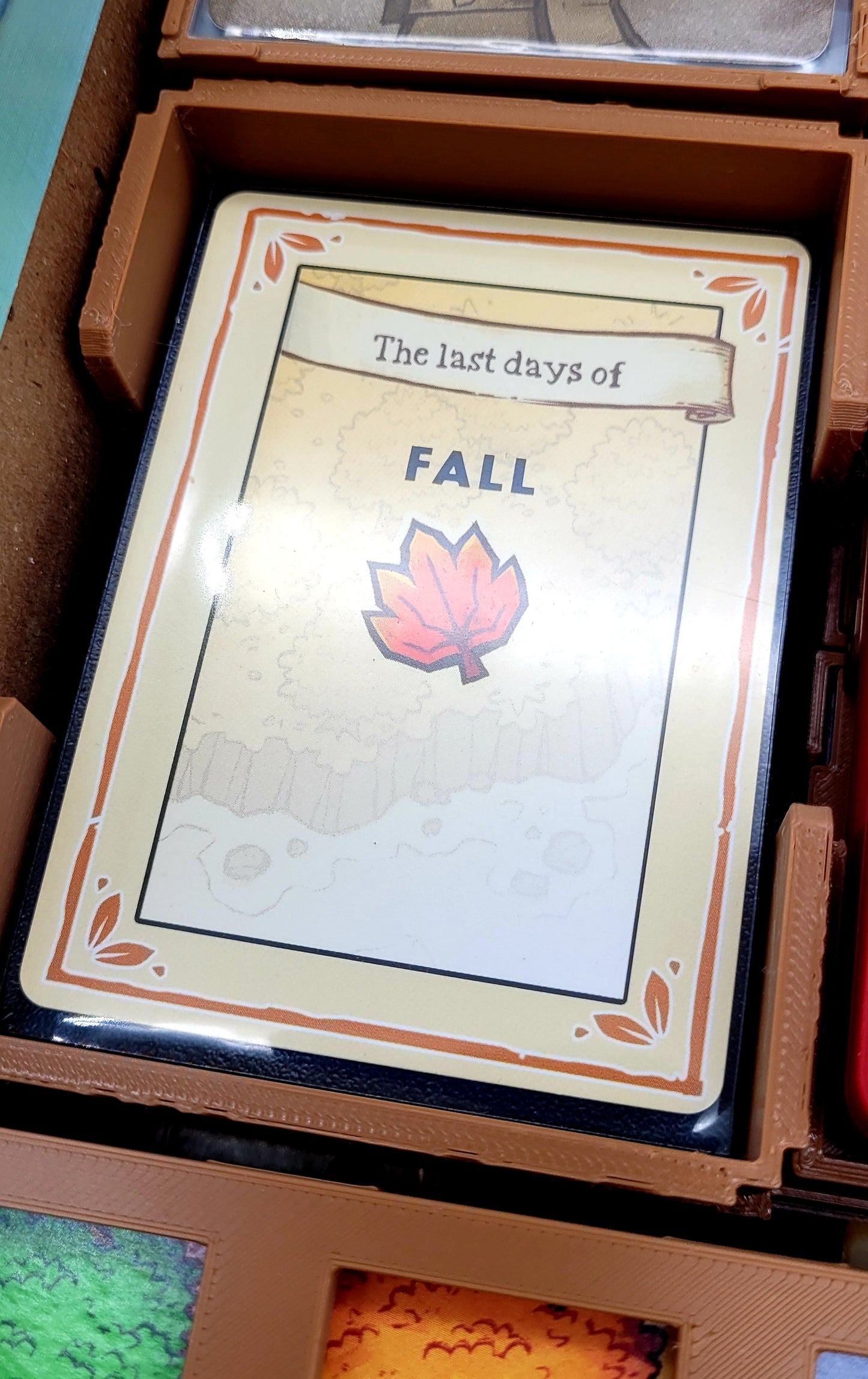 Stardew Valley deck holder for sleeved cards