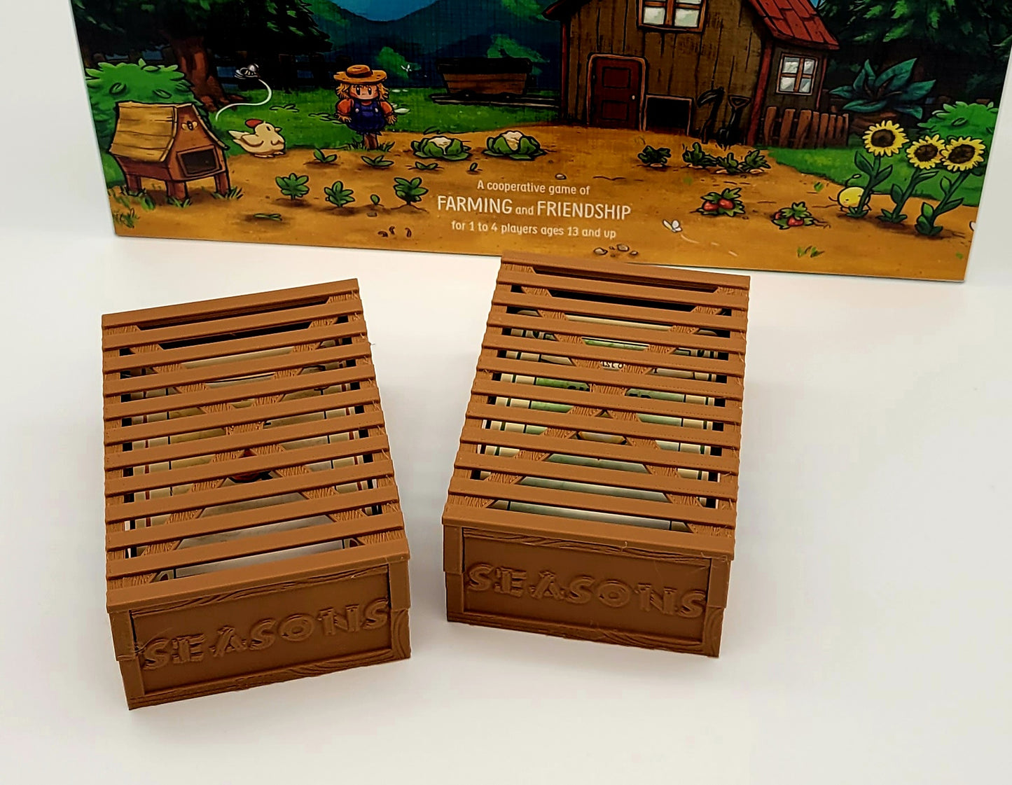 Stardew Valley Seasons deck card holder