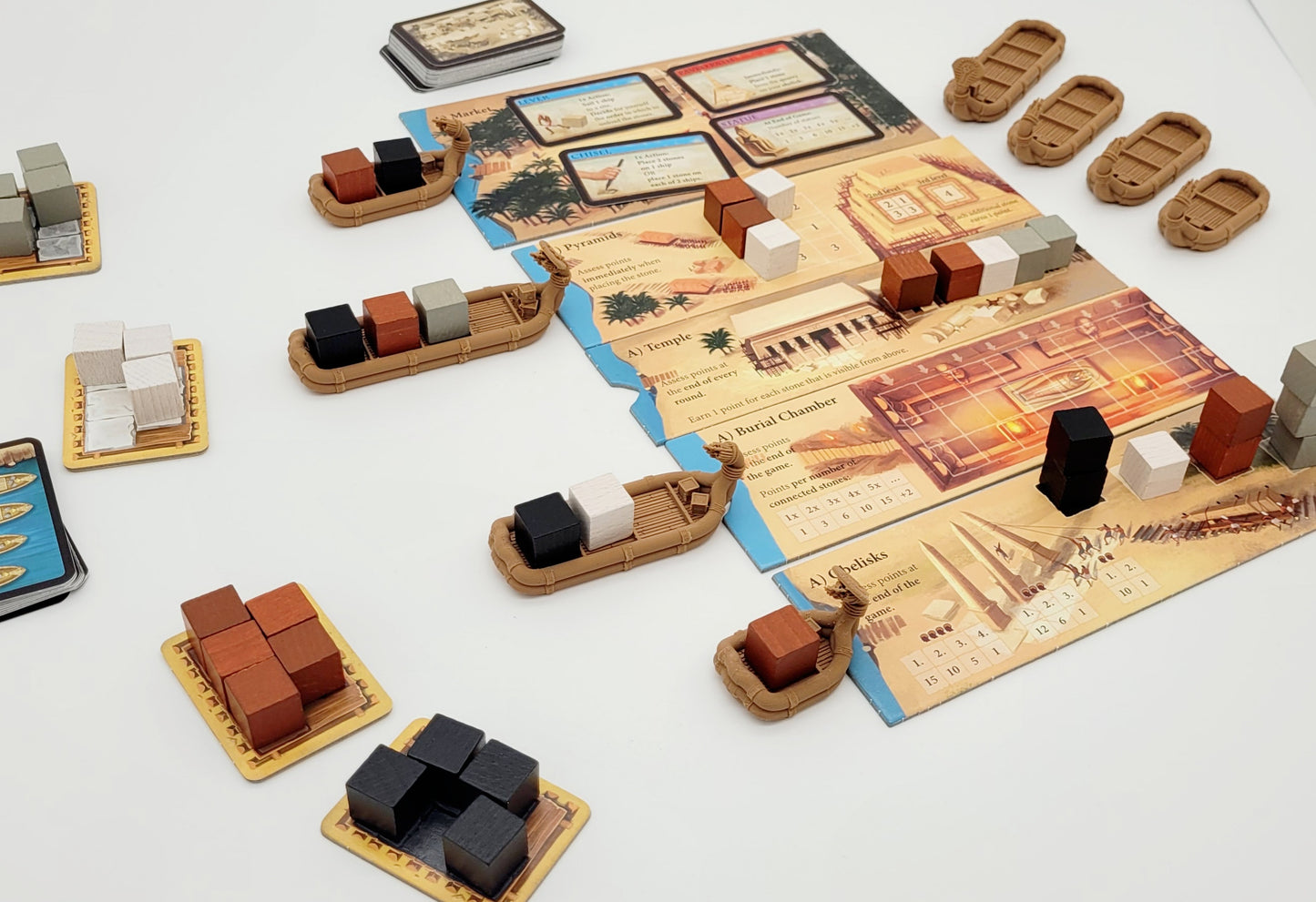 Reed boats for Imhotep