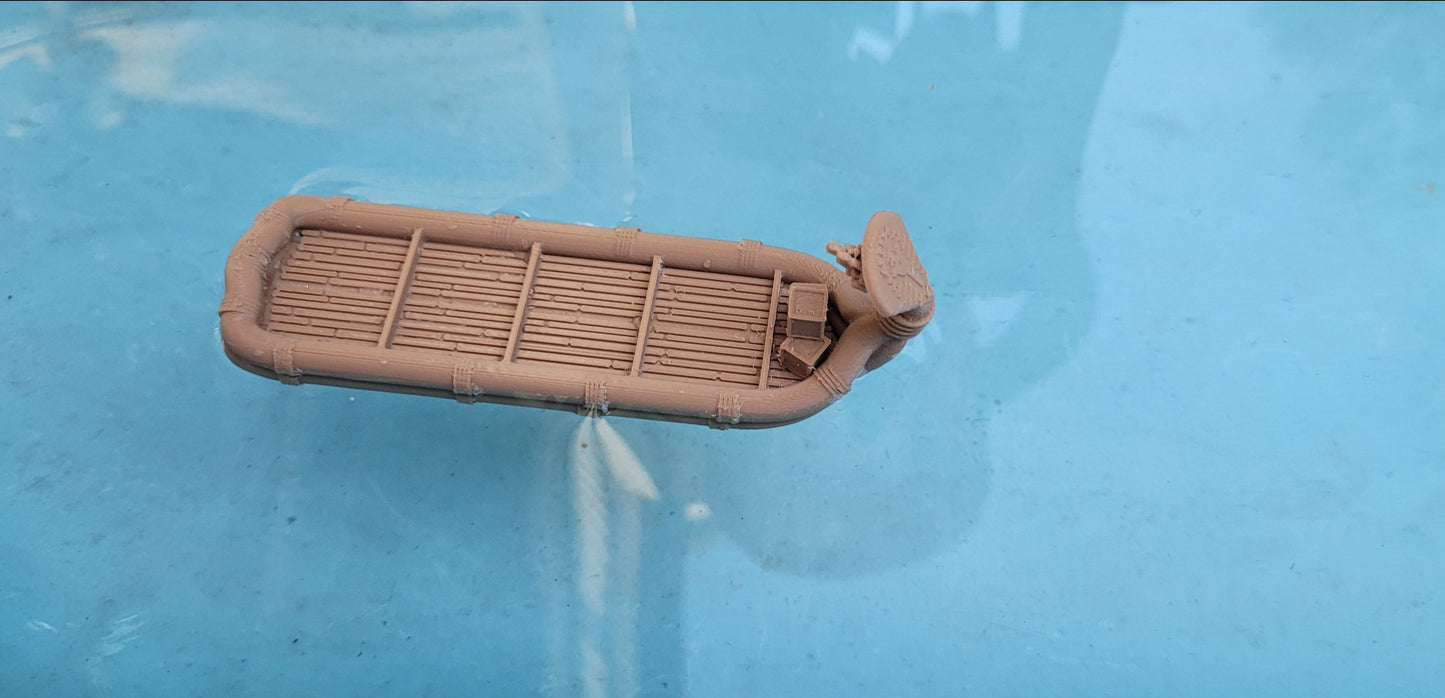 Reed boats for Imhotep