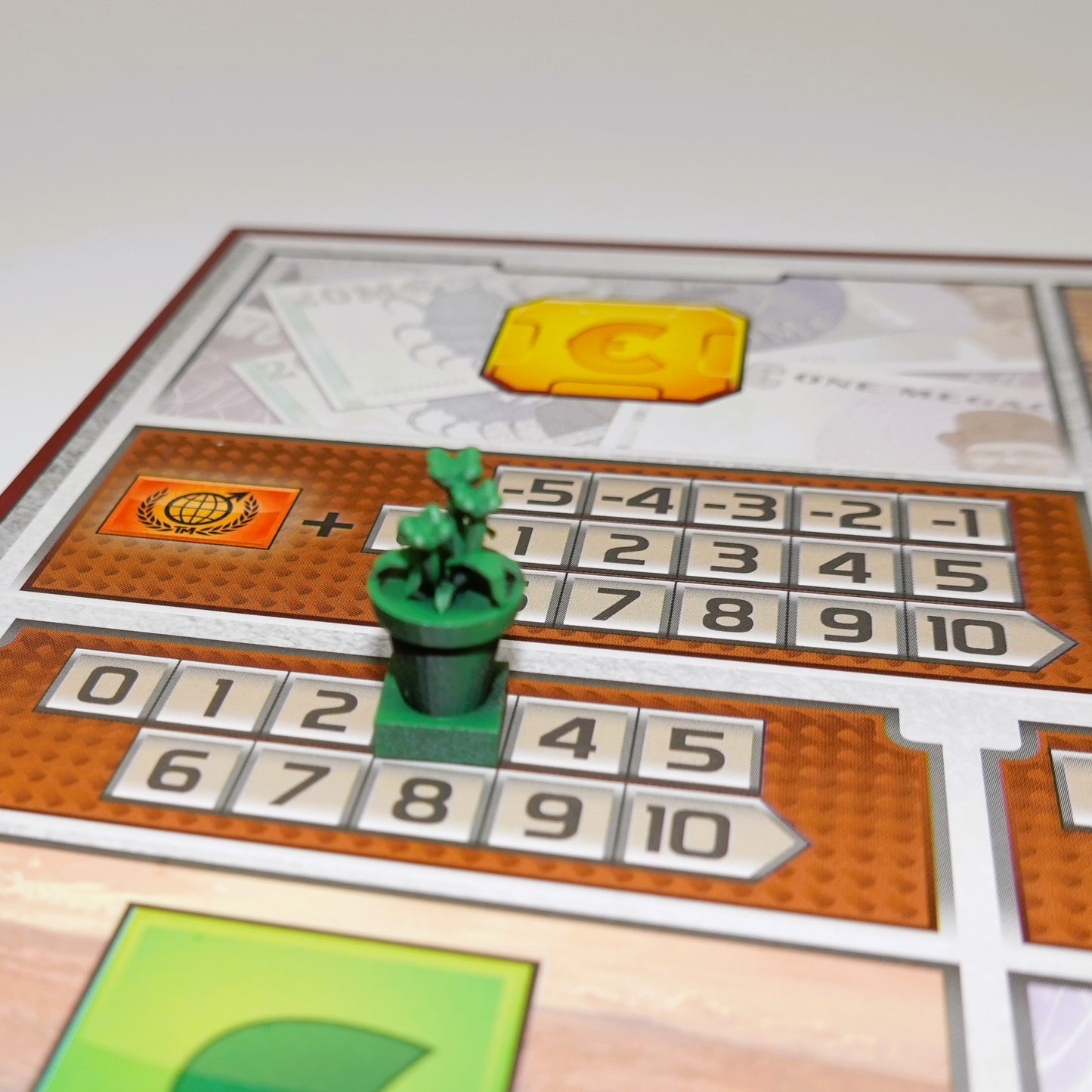 Player Advancement Tokens for Terraforming Mars