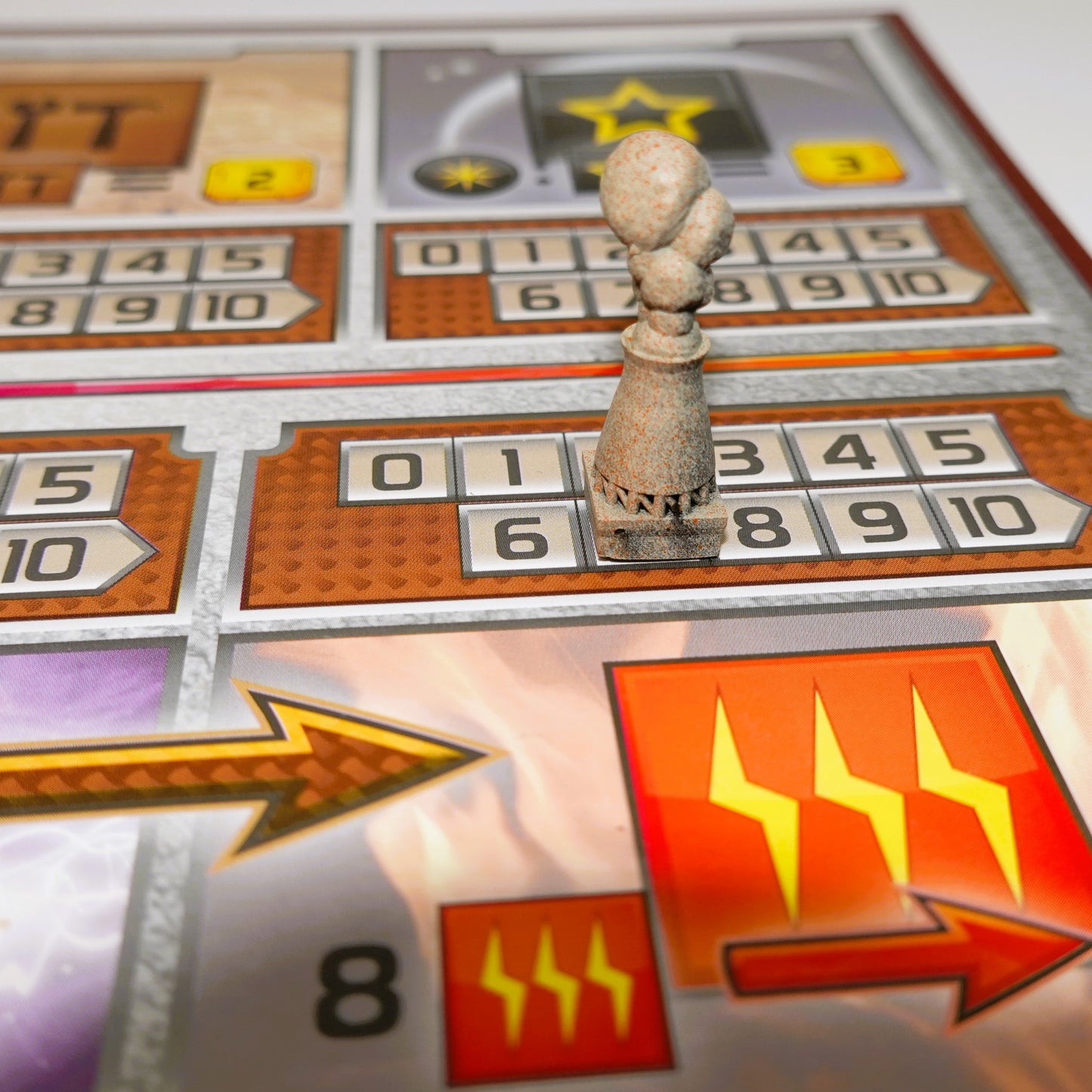 Player Advancement Tokens for Terraforming Mars