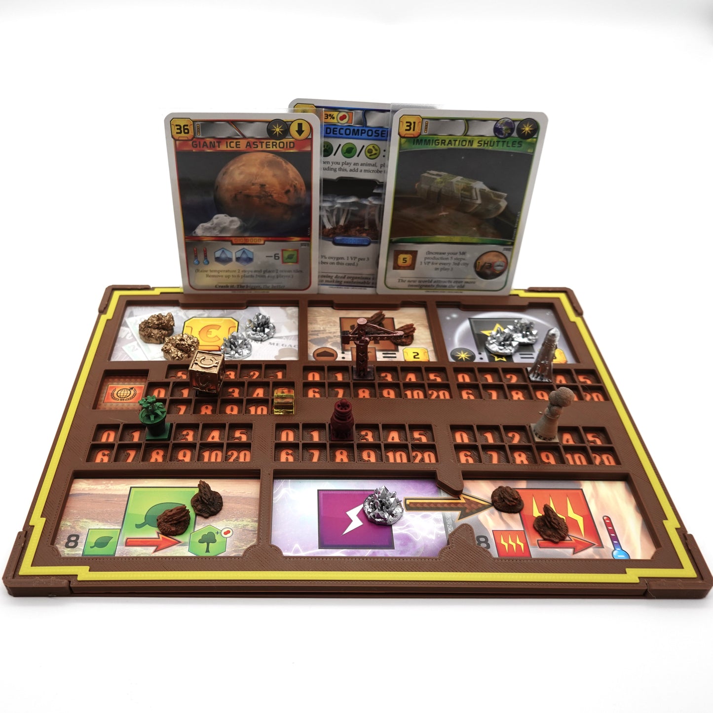 Player Board Trays for Terraforming Mars